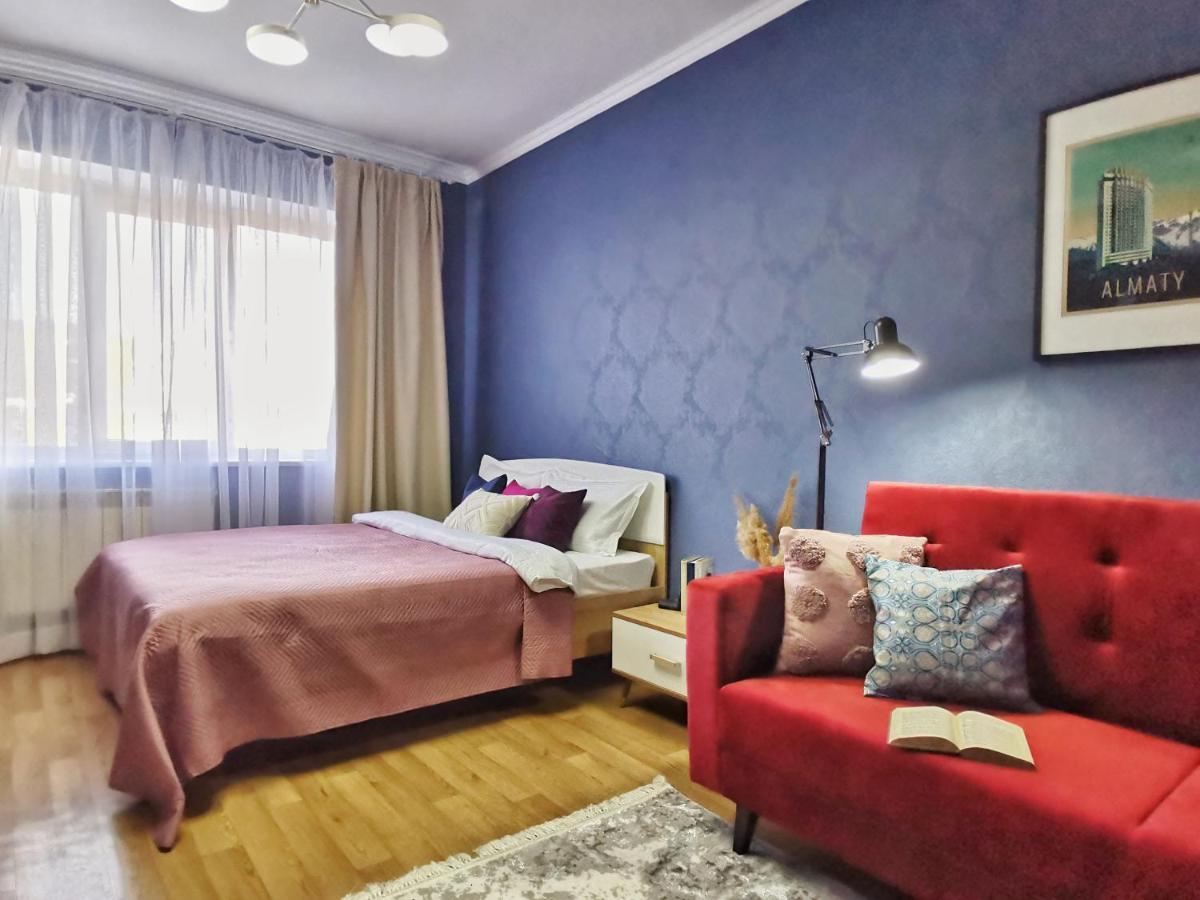 Квартира Коктобе С Видом На Горы Apartment Almaty Bagian luar foto